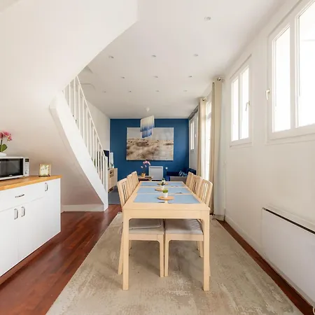 Apartment Blue House - Parking - Centre Reims